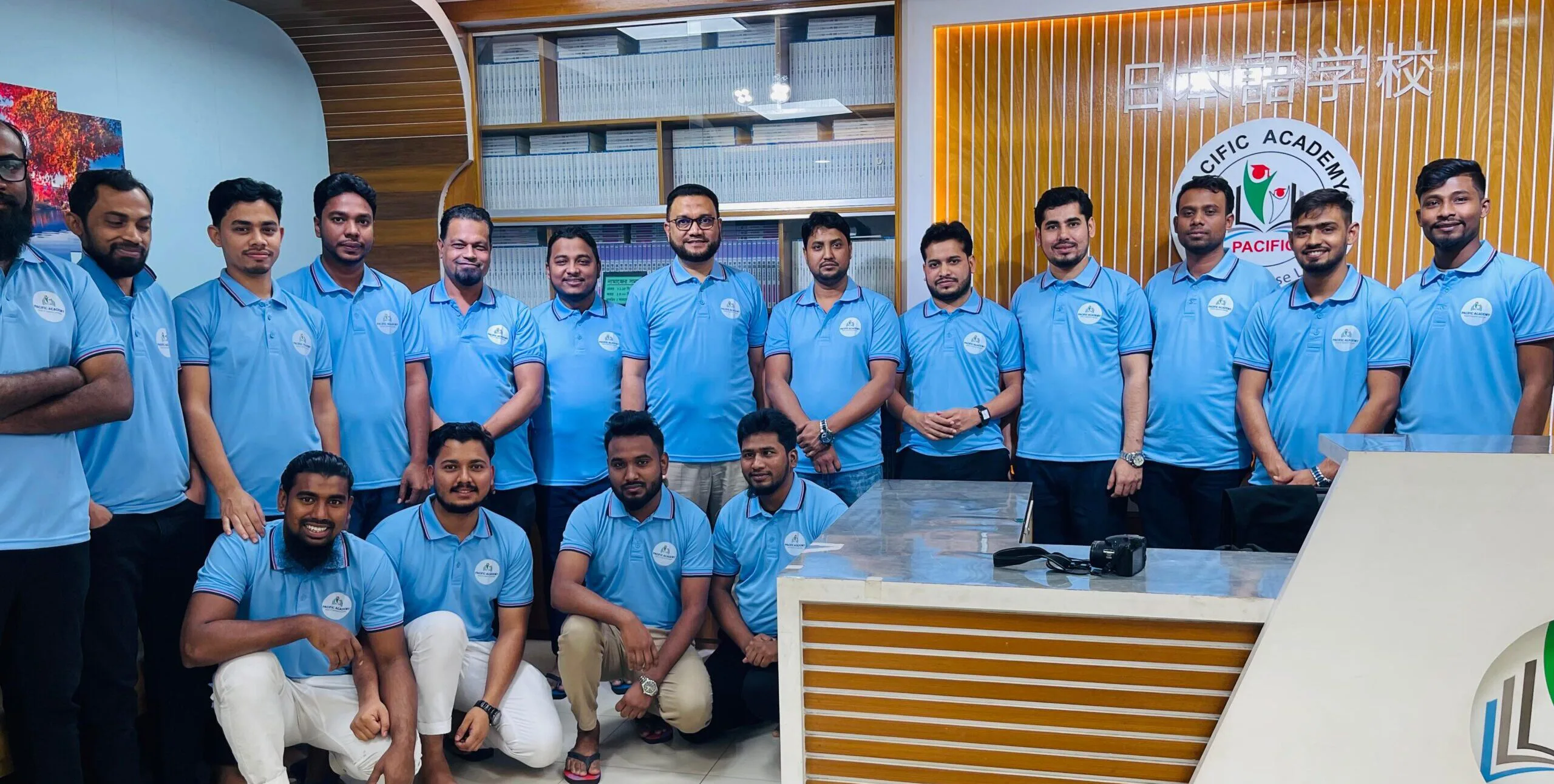 Pacific Academy staff and instructors group photo for About Us section